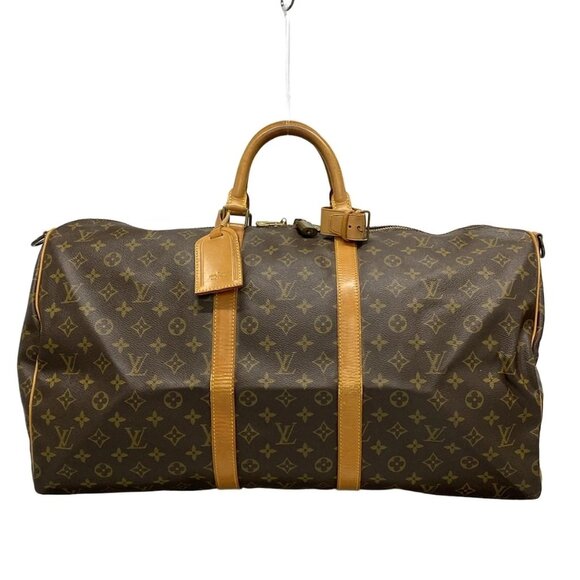 LOUIS VUITTON Keepall Bandouliere 55 Monogram -Boston Bag 788-080825 - Picture 1 of 14